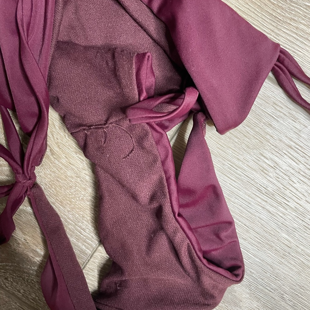 Full tilt maroon bikini set - Picture 3 of 4